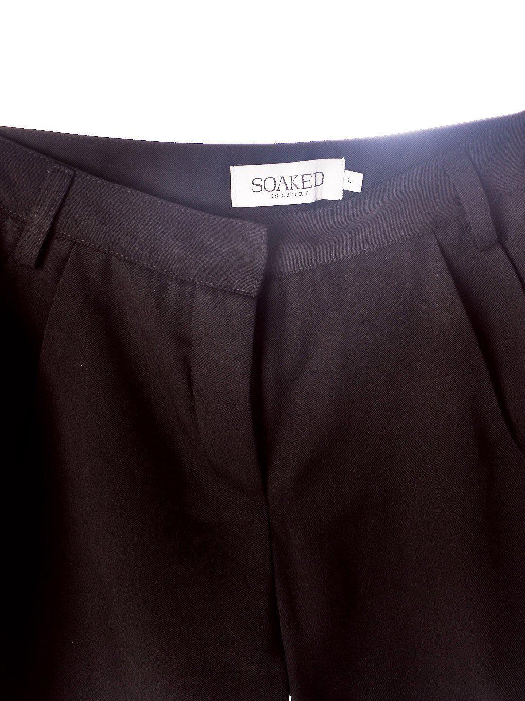 Soaked in Luxury Shorts - L / Sort / Kvinde - SassyLAB Secondhand