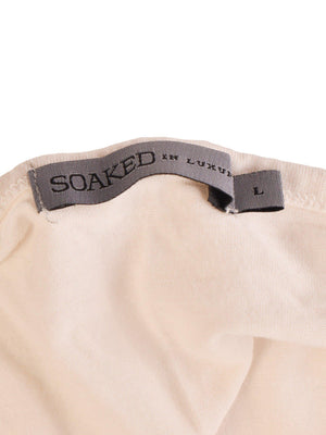 Soaked in Luxury T-Shirt - L / Hvid / Kvinde - SassyLAB Secondhand