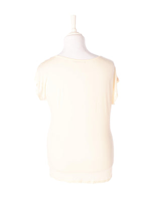 Soaked T-Shirt - L / Hvid / Kvinde - SassyLAB Secondhand
