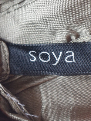 Soya Sjal - One Size / Grøn / Kvinde - SassyLAB Secondhand