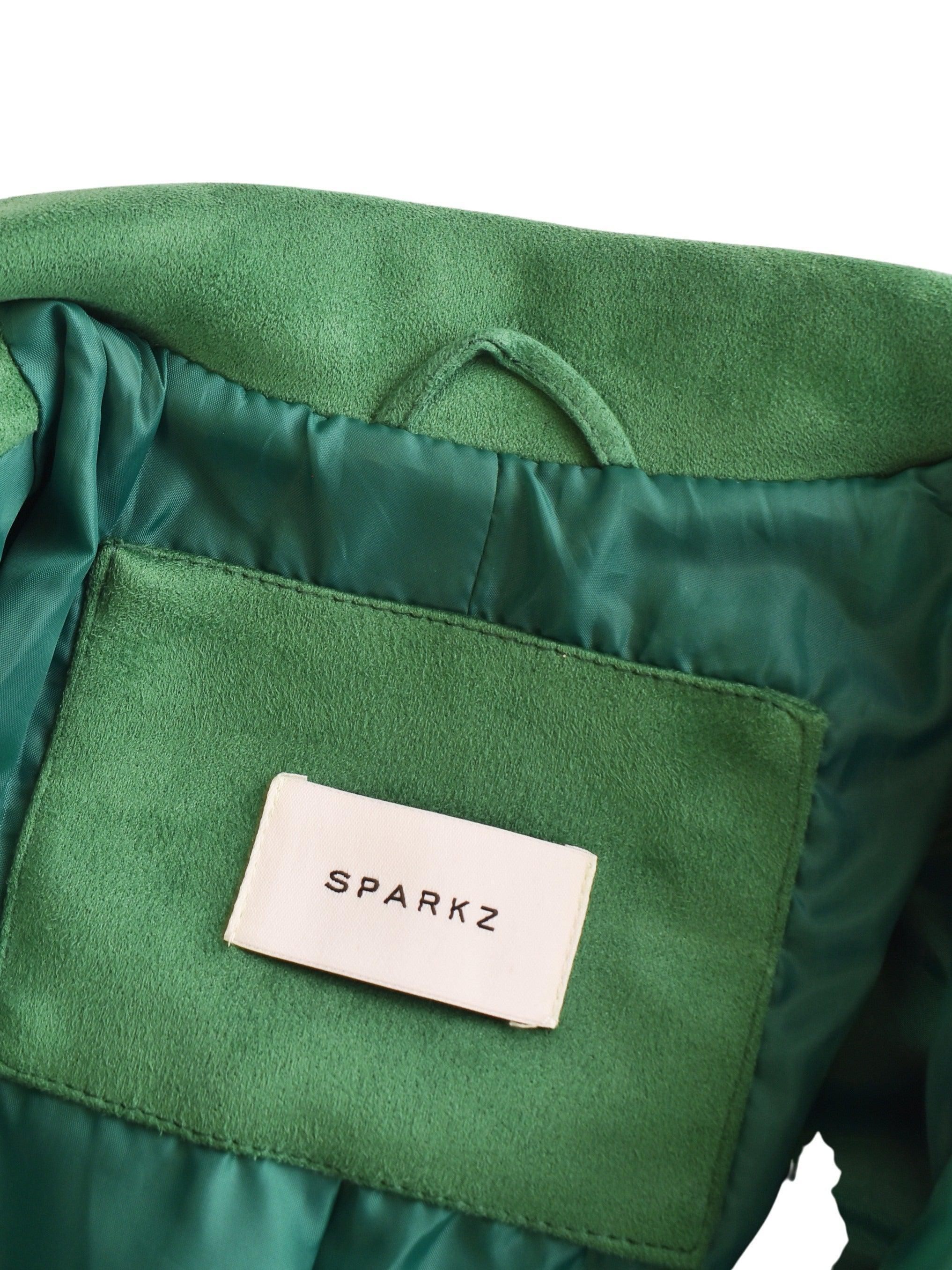 Sparkz Jakke - M / Grøn / Kvinde - SassyLAB Secondhand