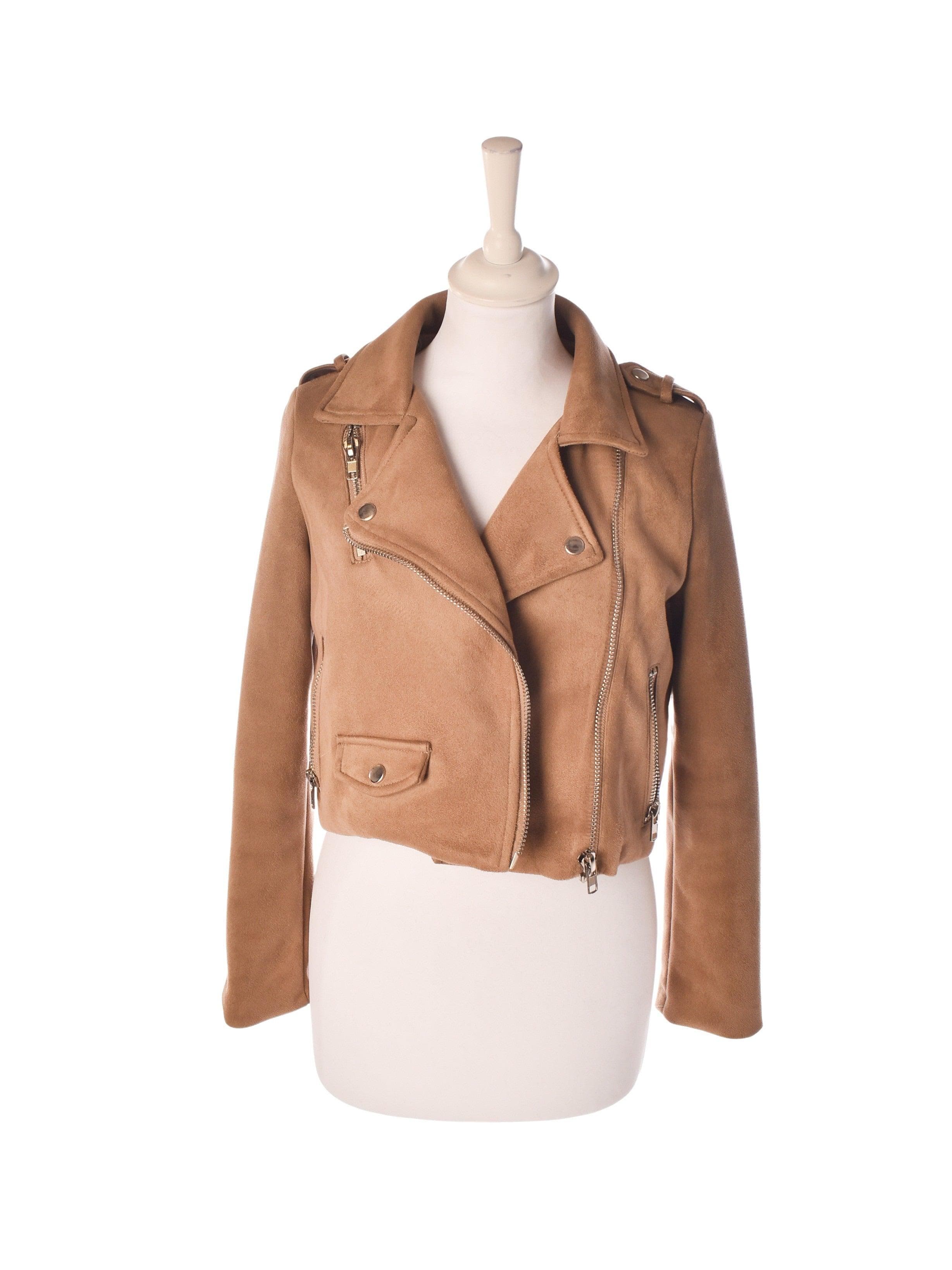 Sparkz Jakke - XS / Beige / Kvinde - SassyLAB Secondhand