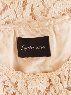 Stella Nova Kjole - 36 / Hvid / Kvinde - SassyLAB Secondhand