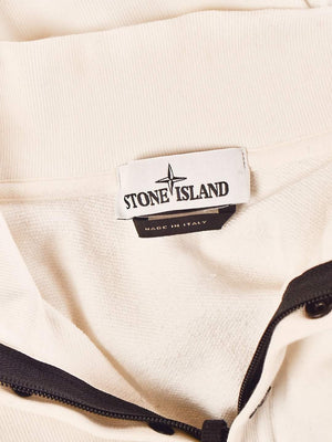 Stone Island Bluse - L / Hvid / Mand - SassyLAB Secondhand