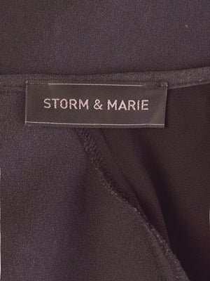 Storm & Marie Bluse - 36 / Sort / Kvinde - SassyLAB Secondhand