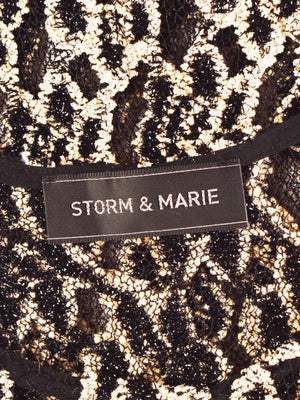 Storm & Marie Top - 38 / Sort / Kvinde - SassyLAB Secondhand