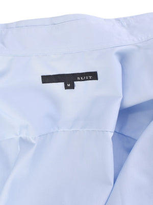 Suit Skjorte - M / Blå / Mand - SassyLAB Secondhand