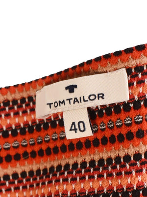 Tom Tailor Kjole - 40 / Rød / Kvinde - SassyLAB Secondhand