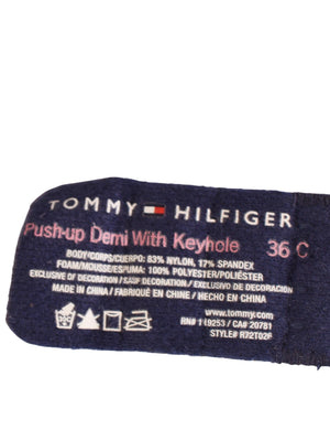 Tommy Hilfiger BH - 36C / Blå / Kvinde - SassyLAB Secondhand