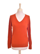 Tommy Hilfiger Bluse - M / Orange / Kvinde - SassyLAB Secondhand