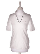 Tommy Hilfiger Polo - XS / Hvid / Kvinde - SassyLAB Secondhand