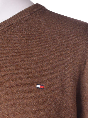 Tommy Hilfiger Sweater - L / Brun / Mand - SassyLAB Secondhand