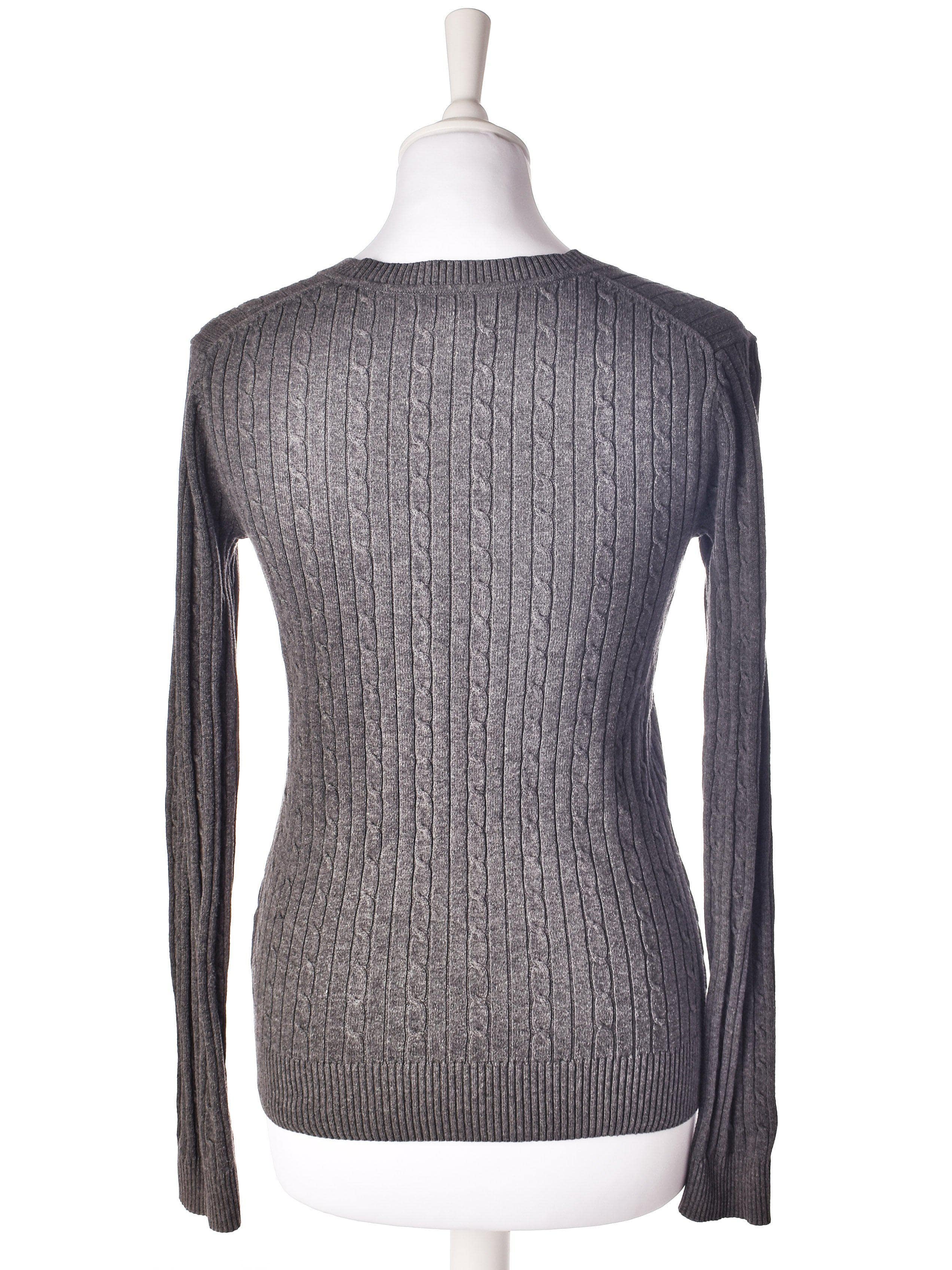 Tommy Hilfiger Sweater - XS / Grå / Kvinde - SassyLAB Secondhand