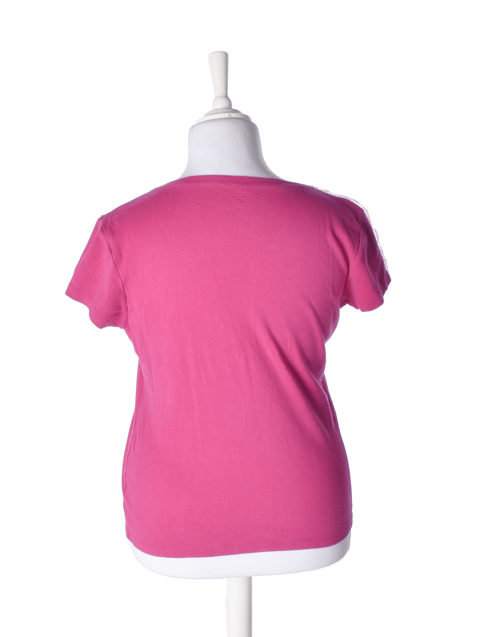 Tommy Hilfiger T-Shirt - XL / Pink / Kvinde - SassyLAB Secondhand