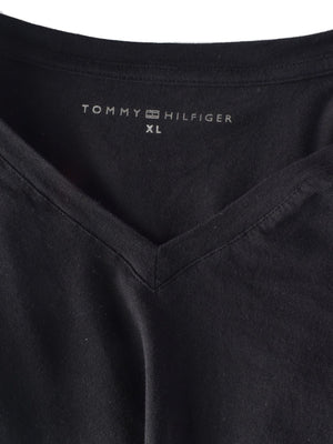 Tommy Hilfiger T-Shirt - XL / Sort / Kvinde - SassyLAB Secondhand