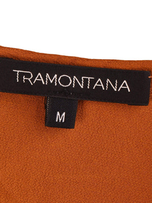 Tramontana Bluse - M / Orange / Kvinde - SassyLAB Secondhand
