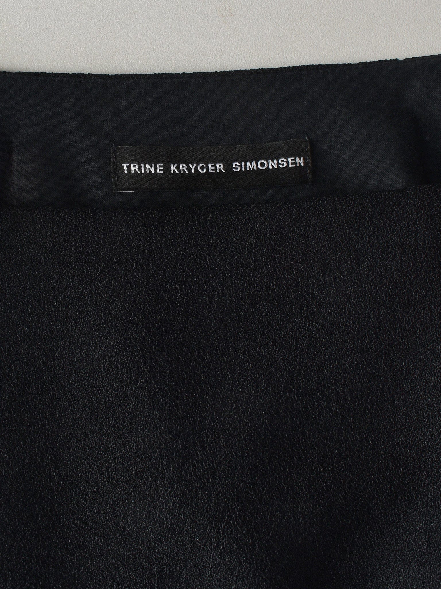 Trine kryger Simonsen Nederdel - XL / Sort / Kvinde - SassyLAB Secondhand