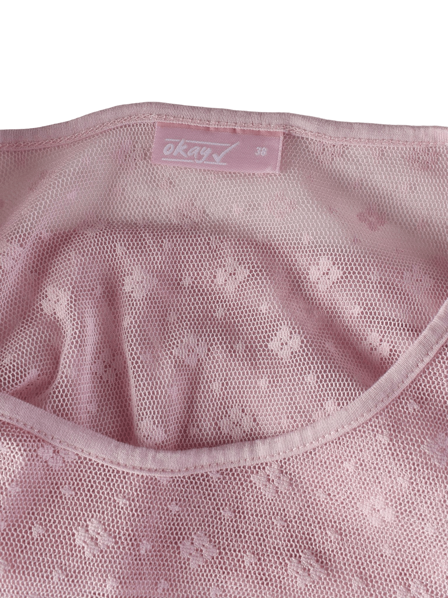 Ukendt Brand Bluse - 38 / Pink / Kvinde - SassyLAB Secondhand