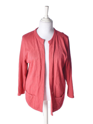 Ukendt Brand Cardigan - 46 / Pink / Kvinde - SassyLAB Secondhand