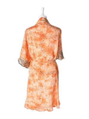 Ukendt Brand Kimono - M / Orange / Kvinde - SassyLAB Secondhand