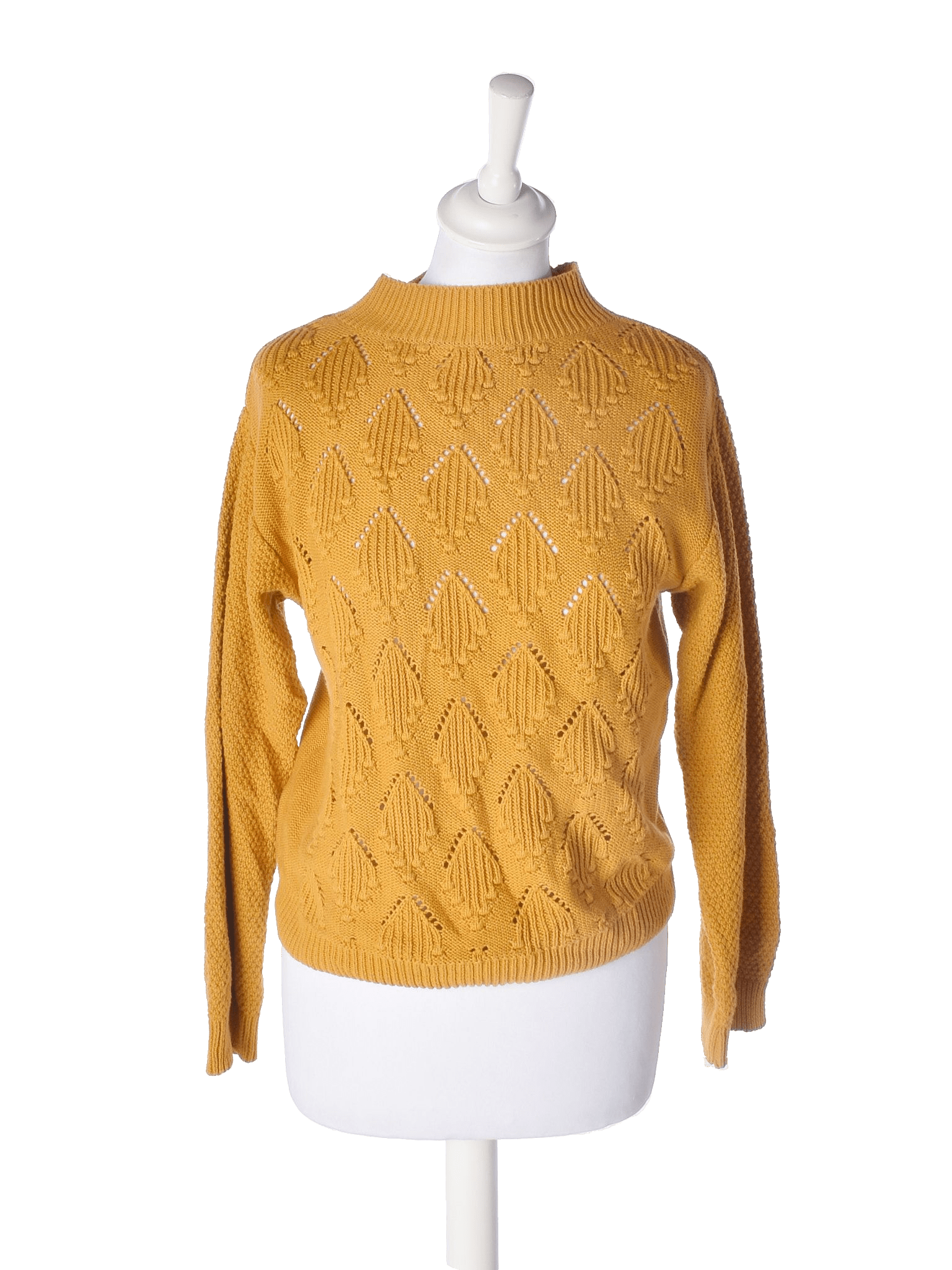 Ukendt Brand Sweater - M / Gul / Kvinde - SassyLAB Secondhand
