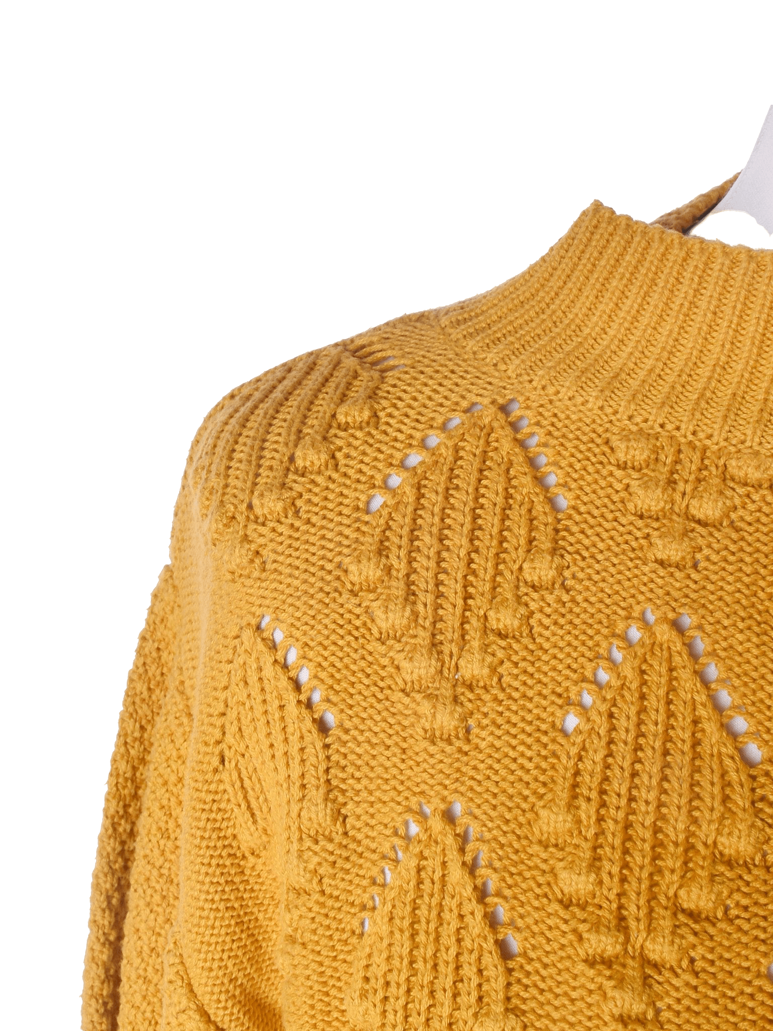 Ukendt Brand Sweater - M / Gul / Kvinde - SassyLAB Secondhand