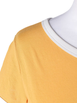 Ukendt Brand T-Shirt - M / Gul / Kvinde - SassyLAB Secondhand