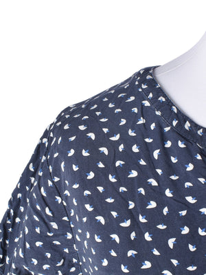 Ukendt Brand T-Shirt - XL / Blå / Kvinde - SassyLAB Secondhand