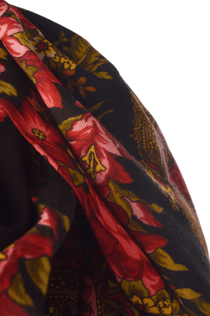 Ukendt Brand Tørklæde - One Size / Sort / Kvinde - SassyLAB Secondhand