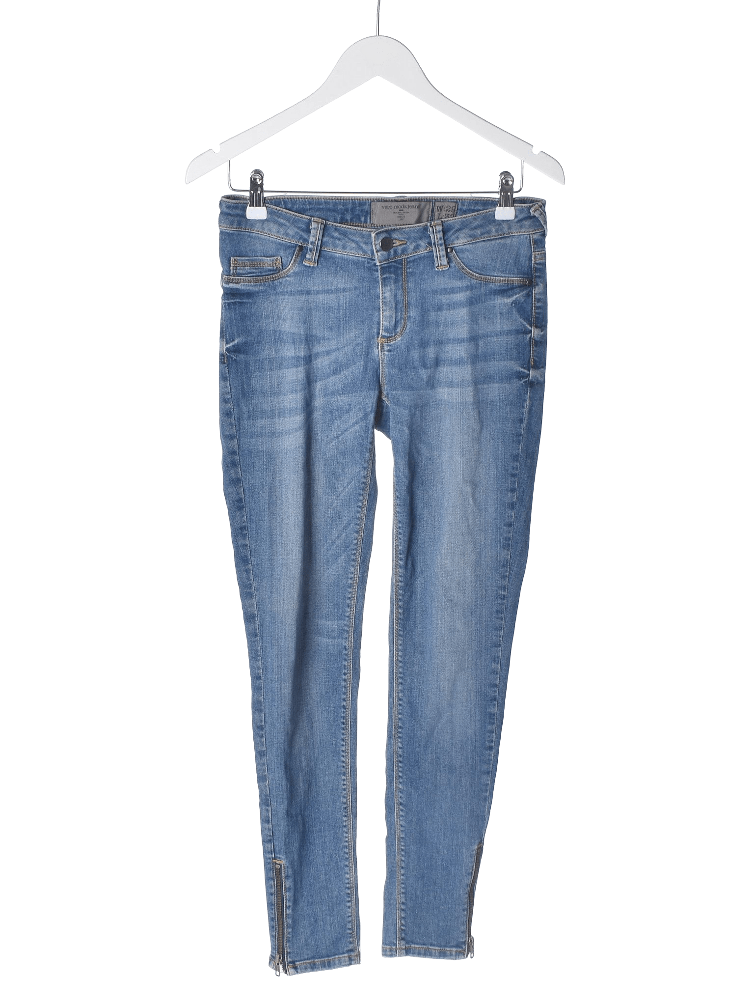 VERO MODA Jeans - 32 / Blå / Kvinde - SassyLAB Secondhand