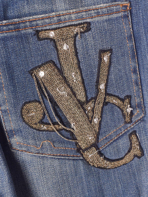 Versace Jeans - M / Blå / Kvinde - SassyLAB Secondhand