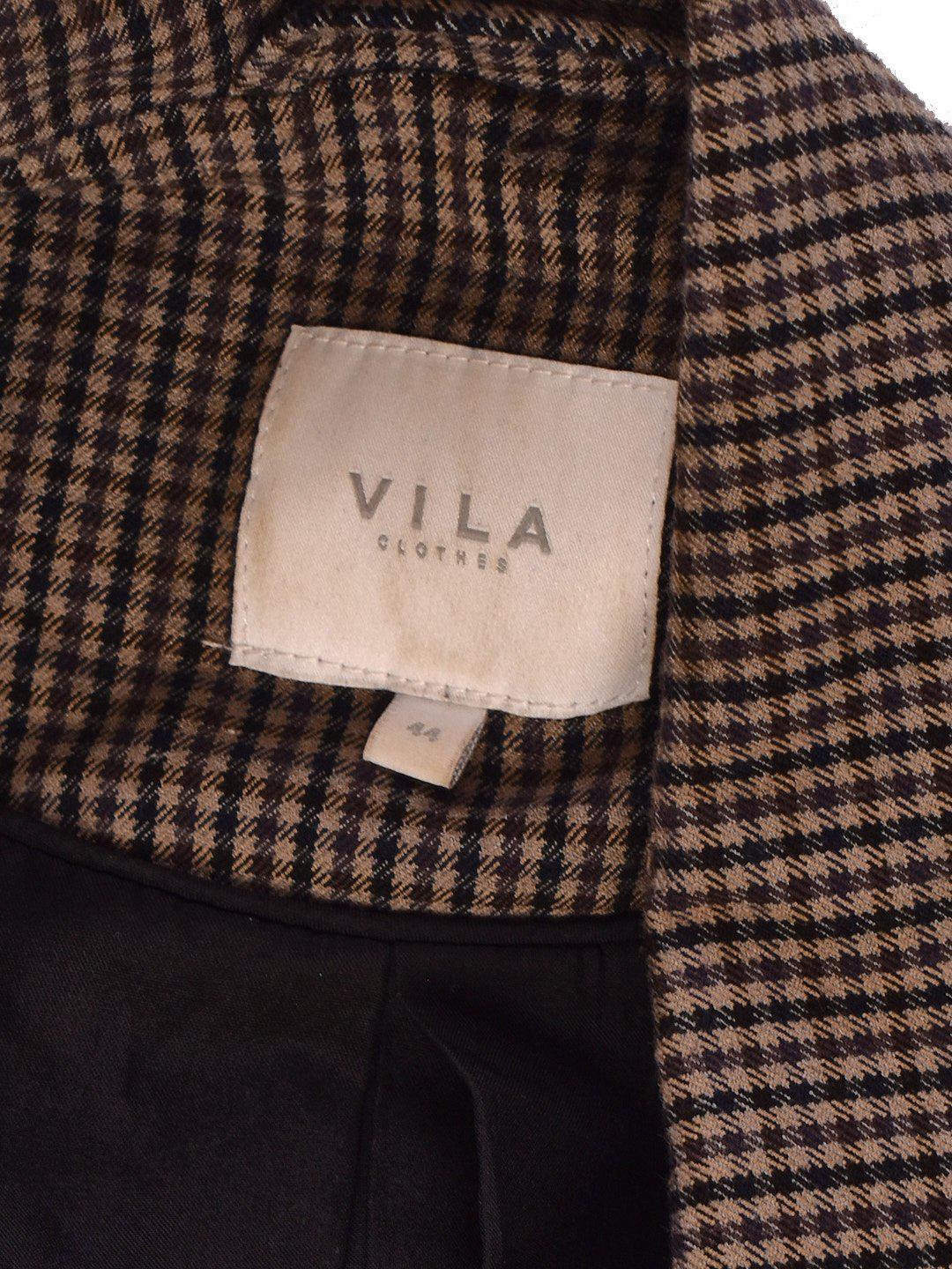 VILA Blazer - 44 / Brun / Kvinde - SassyLAB Secondhand