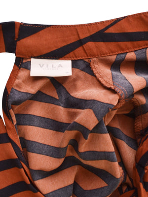ViLA clothes Kjole - 36 / Orange / Kvinde - SassyLAB Secondhand