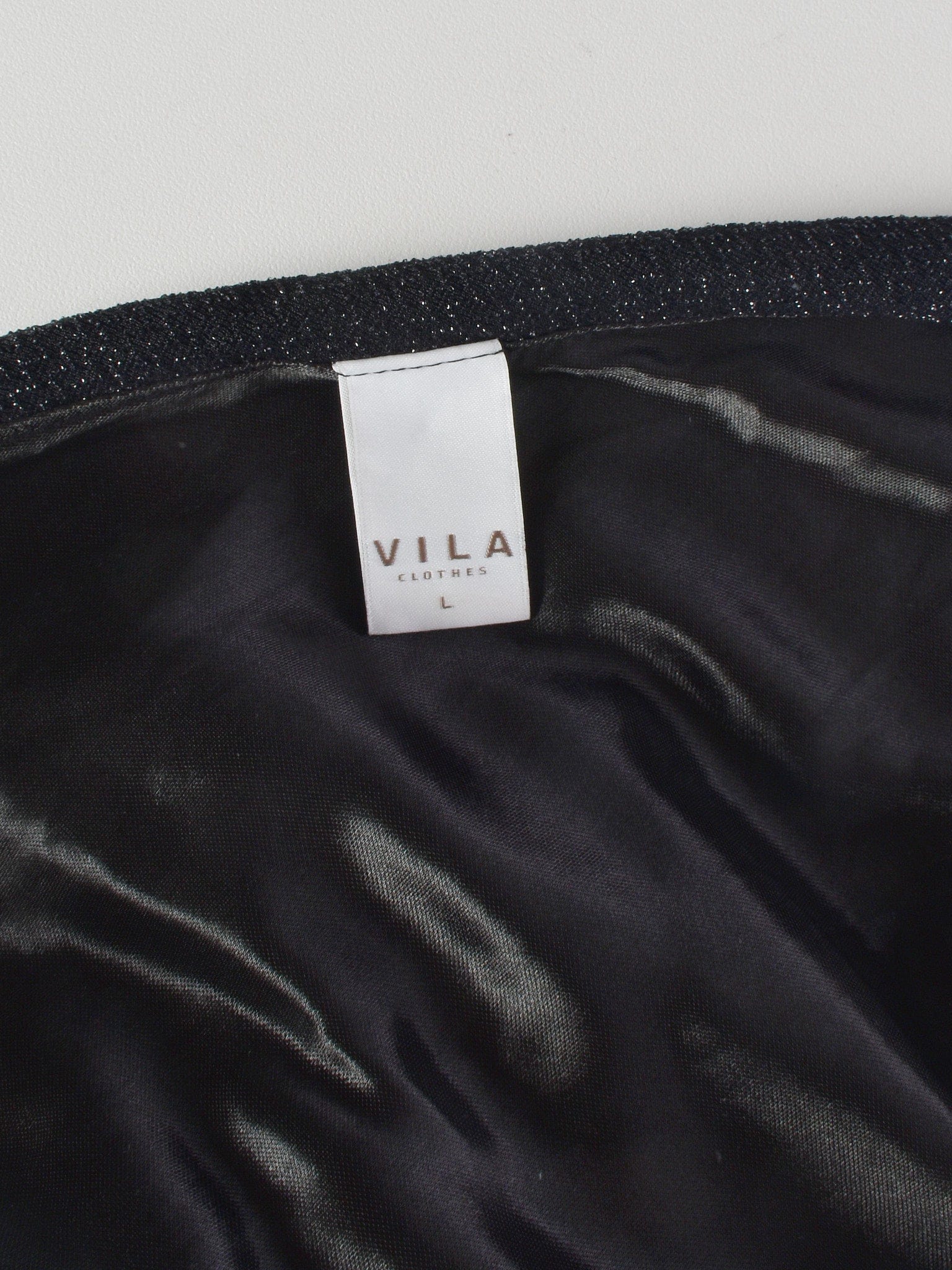 VILA Kjole - L / Sort / Kvinde - SassyLAB Secondhand