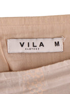 VILA Nederdel - M / Beige / Kvinde - SassyLAB Secondhand