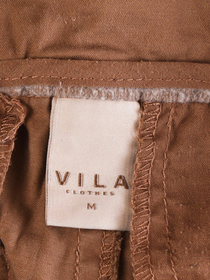 VILA Shorts - M / Brun / Kvinde - SassyLAB Secondhand