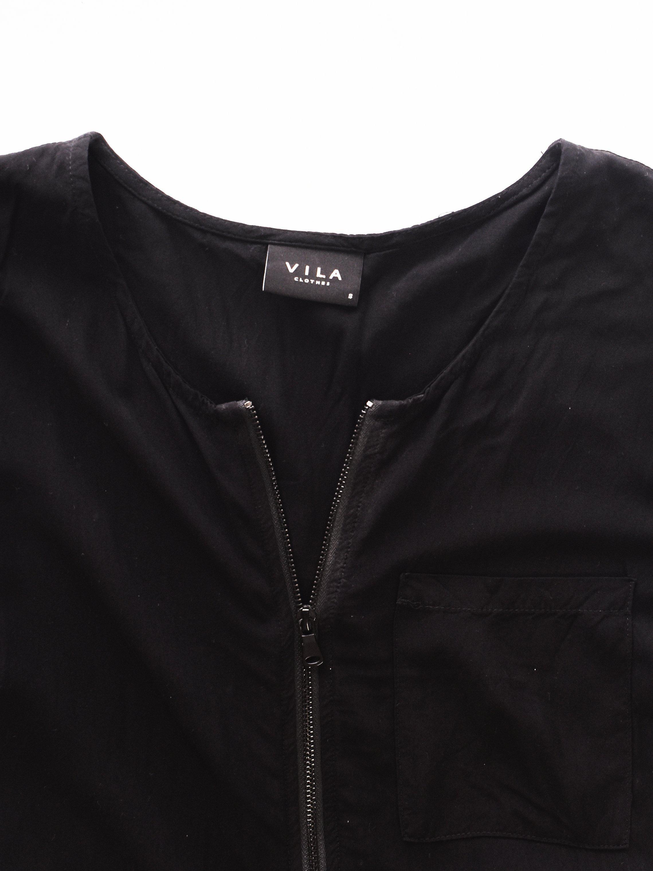 VILA Top - S / Sort / Kvinde - SassyLAB Secondhand