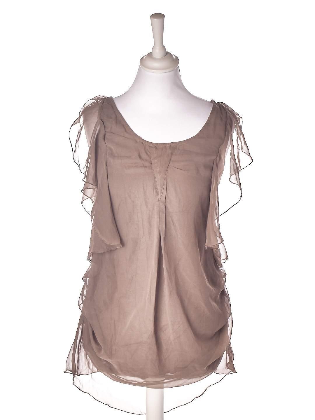 VILA Top - XS / Mud / Kvinde - SassyLAB Secondhand