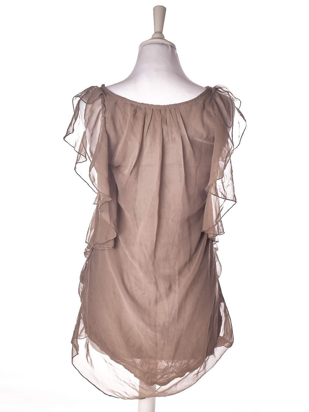 VILA Top - XS / Mud / Kvinde - SassyLAB Secondhand