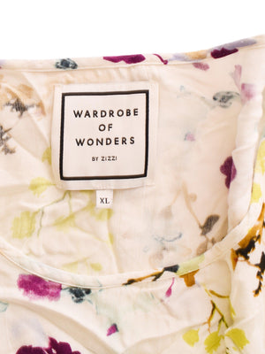 Wardrobe of Wonders By Sizzi Bluse - XL / Hvid / Kvinde - SassyLAB Secondhand
