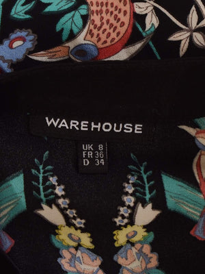 Warehouse Skjorte - 36 / Sort / Kvinde - SassyLAB Secondhand