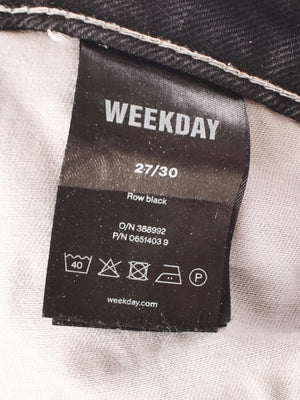 Weekday Jeans - 27/30 / Sort / Kvinde - SassyLAB Secondhand