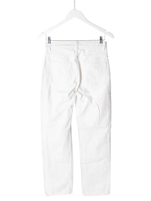 Weekday Jeans - W27 L32 / Hvid / Kvinde - SassyLAB Secondhand