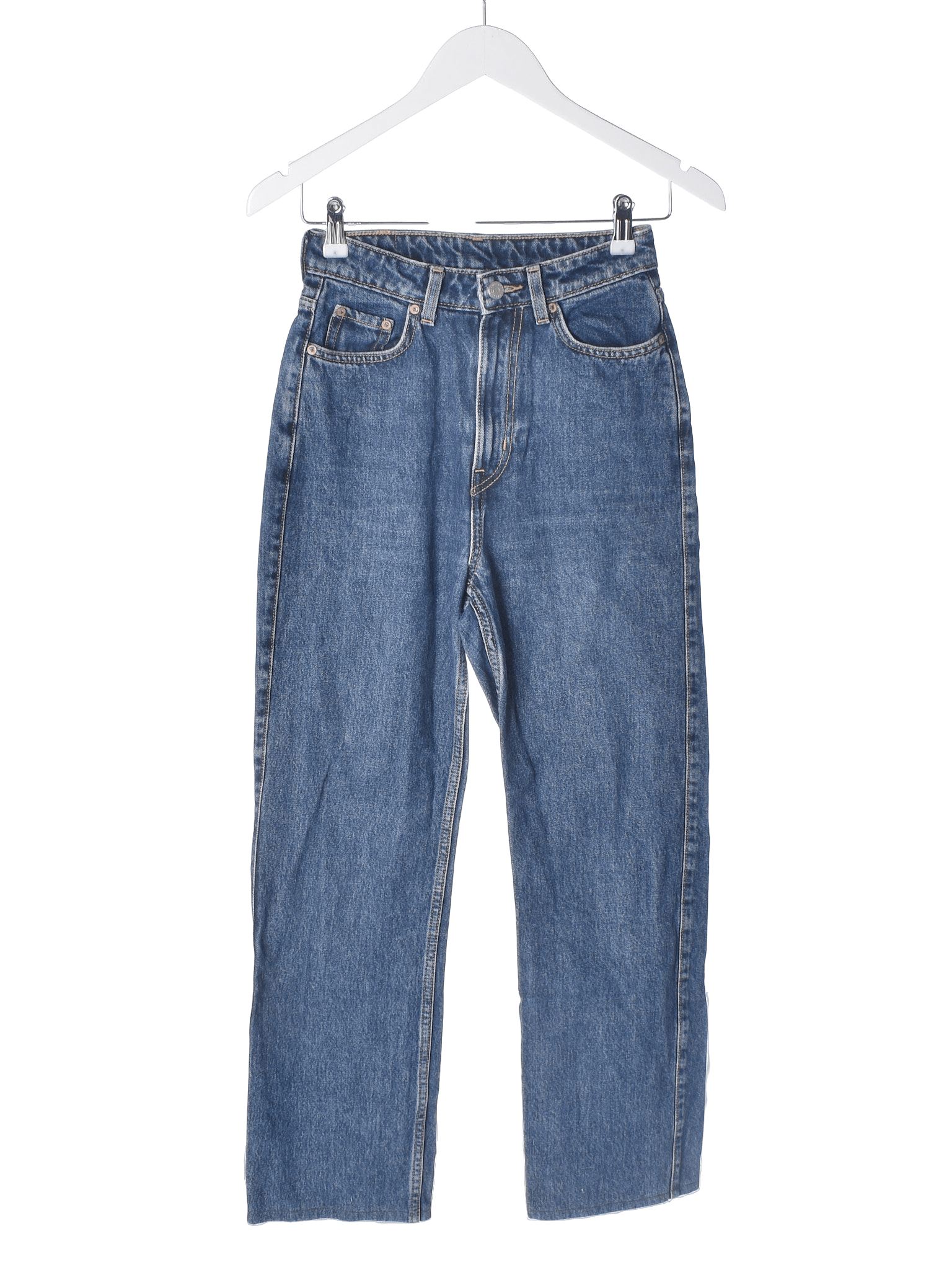 Weekday Jeans - XS / Blå / Kvinde - SassyLAB Secondhand