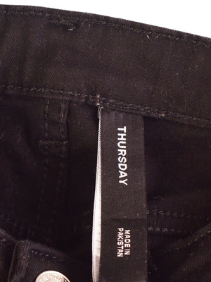 Weekday Jeans - XS / Sort / Kvinde - SassyLAB Secondhand