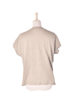 Weekday T-Shirt - S / Grå / Kvinde - SassyLAB Secondhand