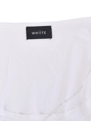 Whiite T-Shirt - M / Hvid / Kvinde - SassyLAB Secondhand