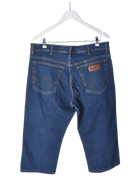 Wrangler 3/4 Bukser - W38 L30 / Blå / Mand - SassyLAB Secondhand