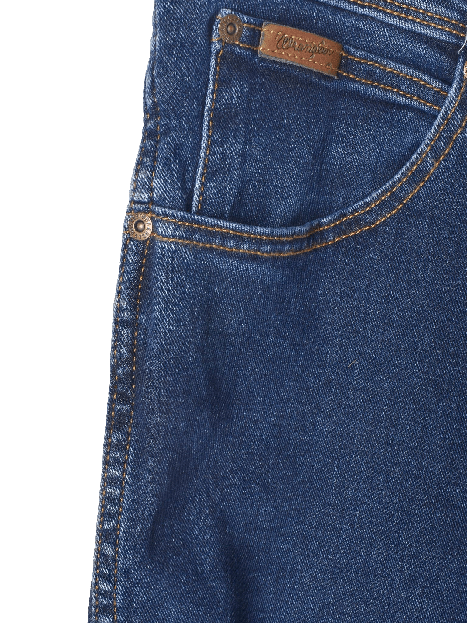 Wrangler 3/4 Bukser - W38 L30 / Blå / Mand - SassyLAB Secondhand