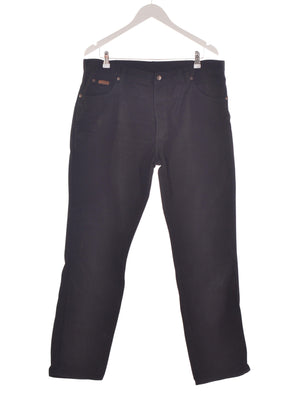Wrangler Jeans - W38 L36 / Sort / Kvinde - SassyLAB Secondhand